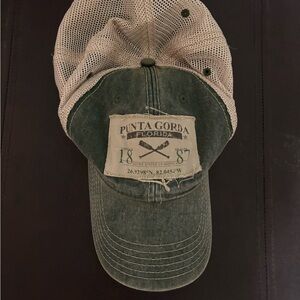 Green Punta Gorda Florida Cap